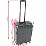 Geanta pentru cosmetice troller, statie portabila pentru make-up model Glamour 9552, art ACP 109349